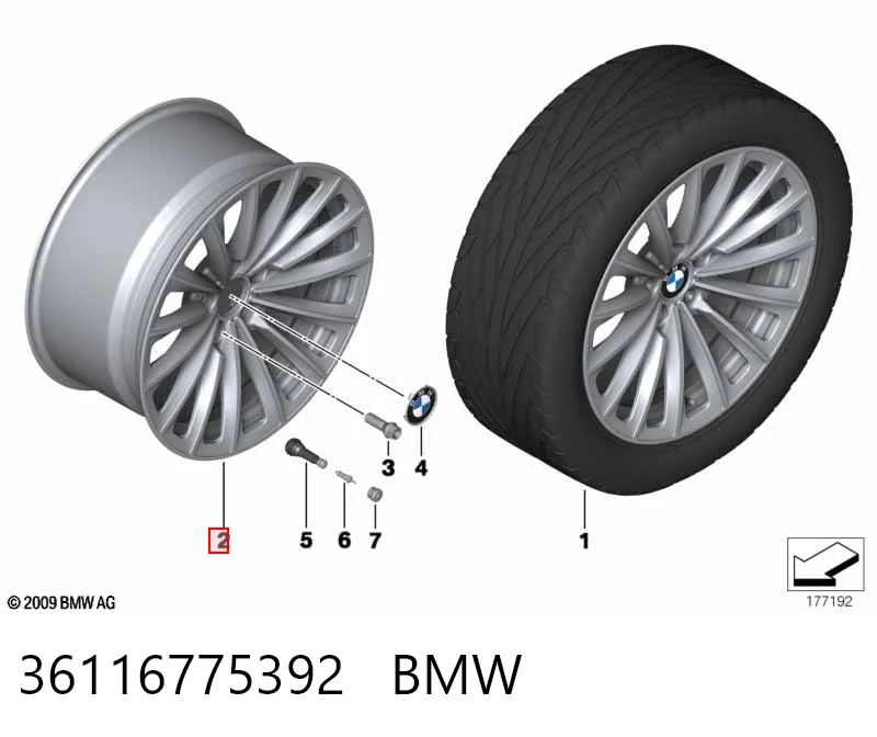 36116775392 BMW