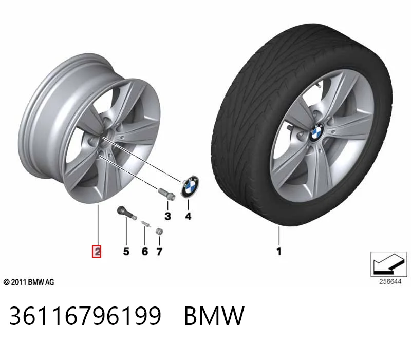 36116796199 BMW