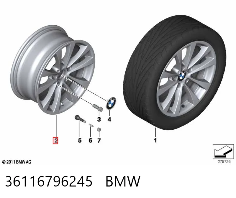 36116796245 BMW