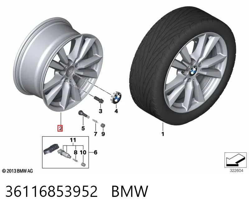 36116853952 BMW