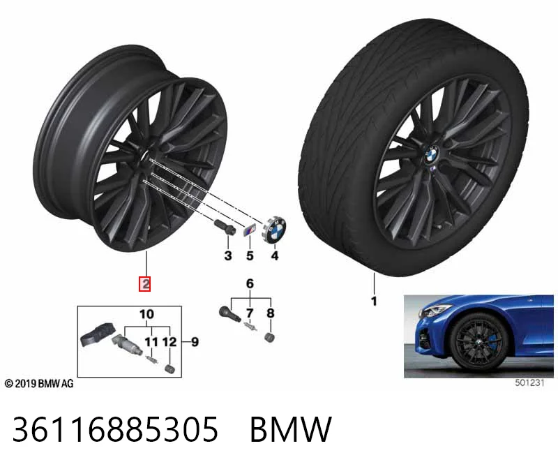 36116885305 BMW
