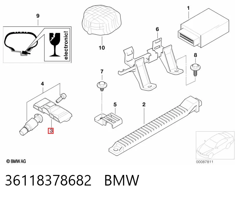 36118378682 BMW