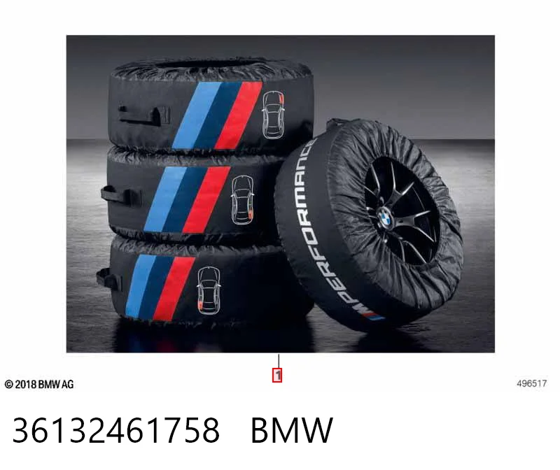 36132461758 BMW Capa da roda de recambio