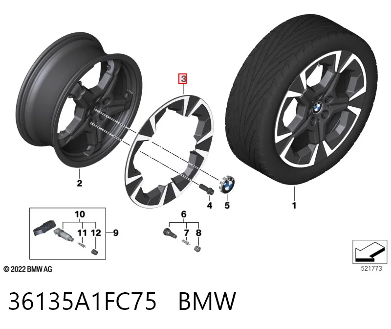 36135A1FC75 BMW