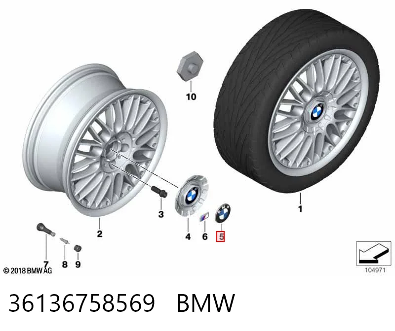 36136758569 BMW