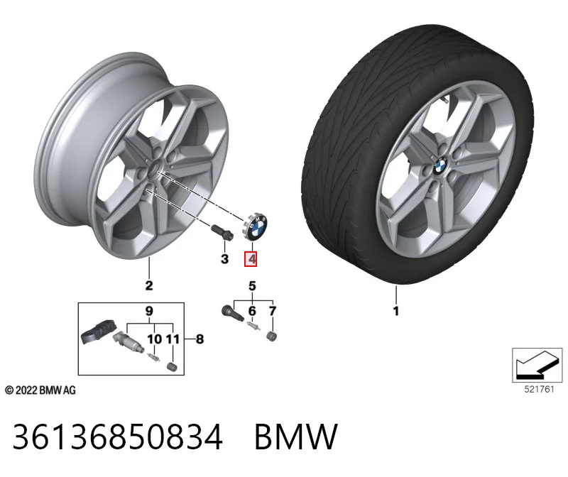 36136850834 BMW