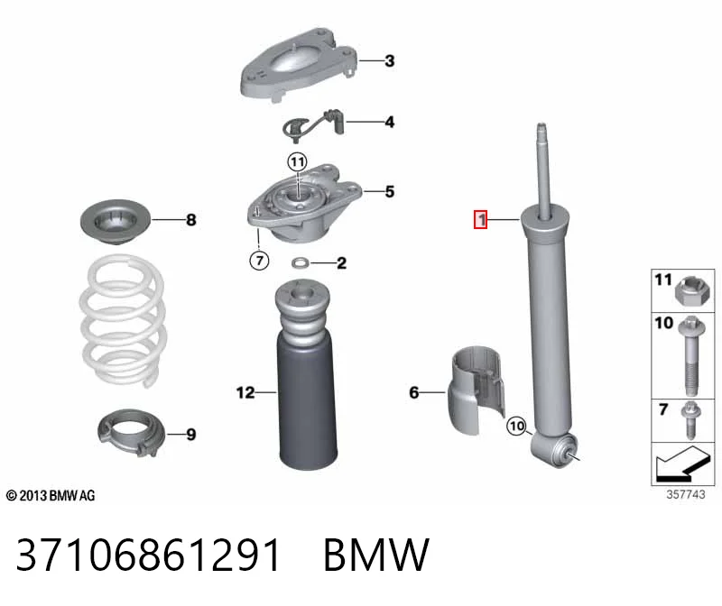 37106861291 BMW 