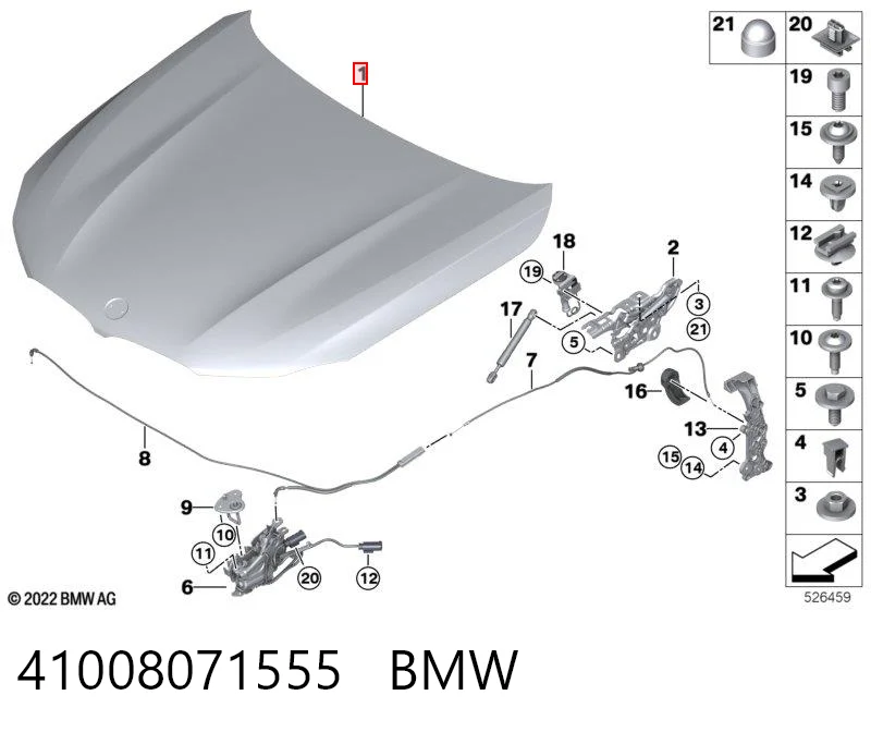 41008071555 BMW