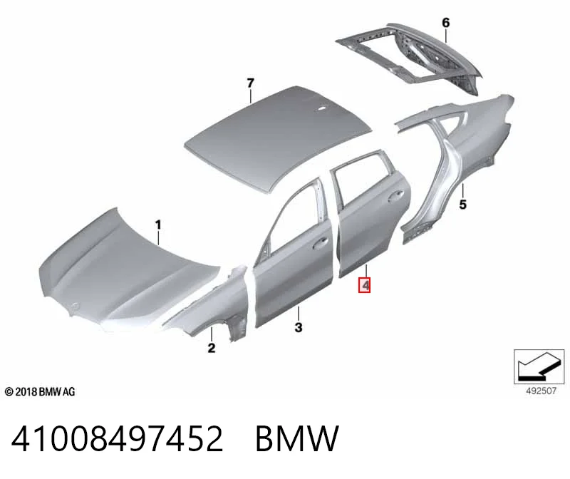 41008497452 BMW