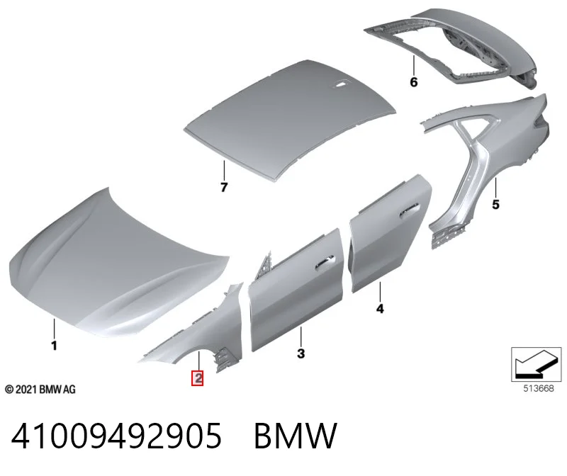 41009492905 BMW