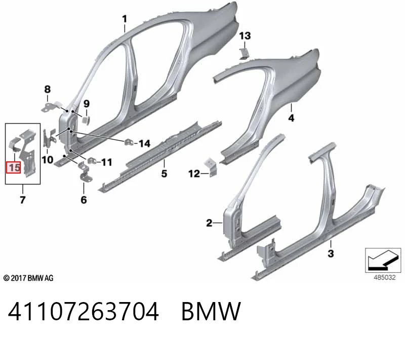 41107263704 BMW