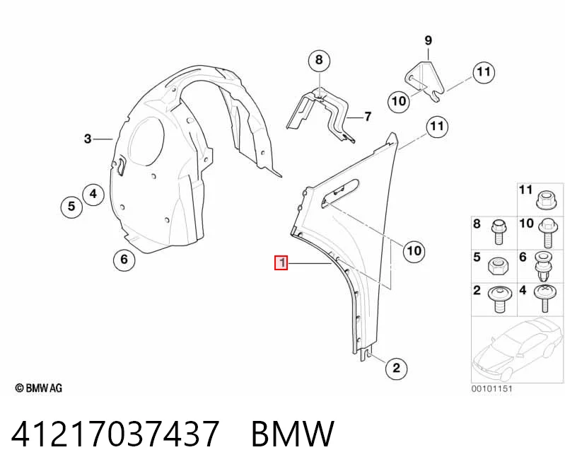41217037437 BMW