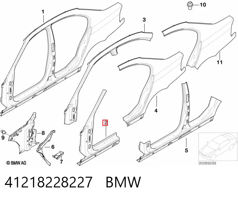 41218228227 BMW