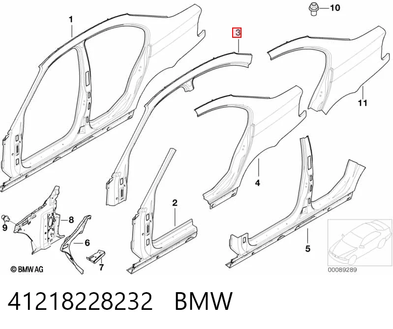 41218228232 BMW