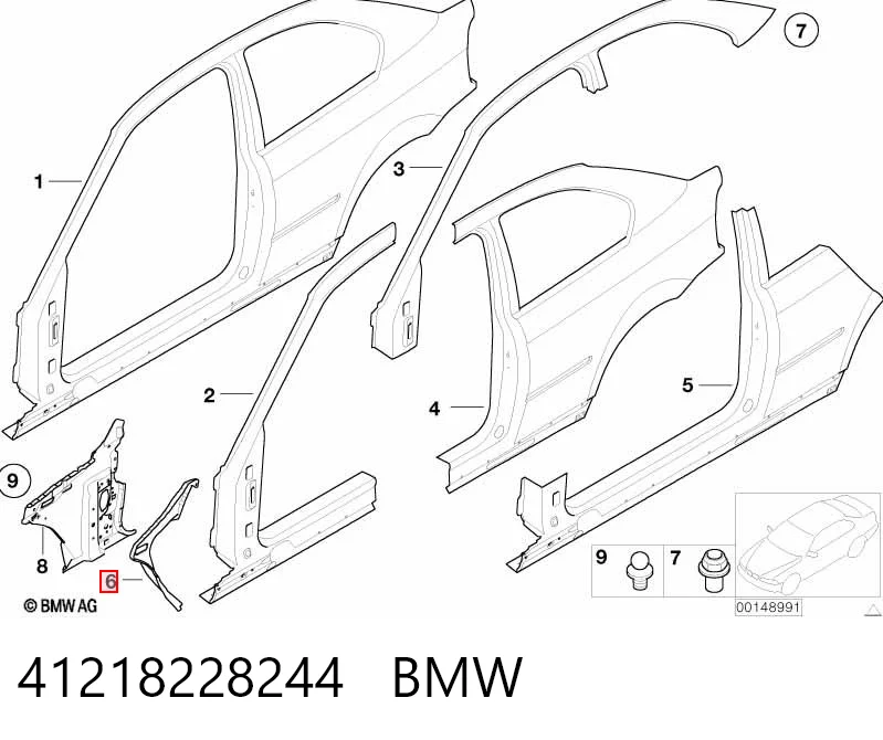 41218228244 BMW