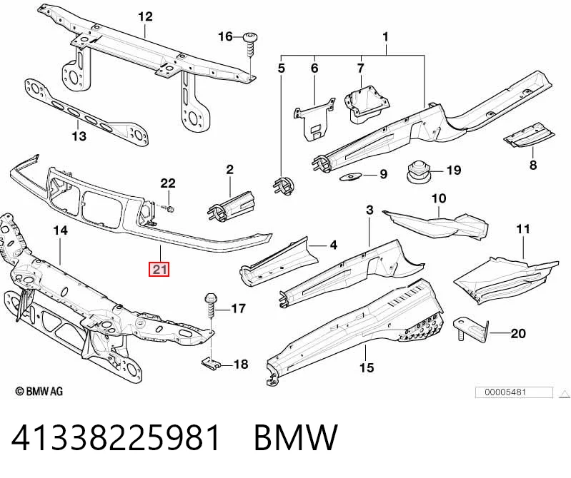 Grelha do radiador BMW 3  E36