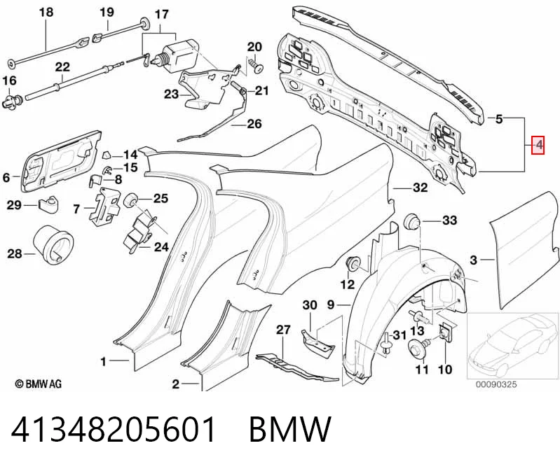41348205601 BMW