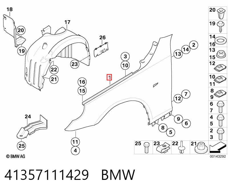 41357111429 BMW