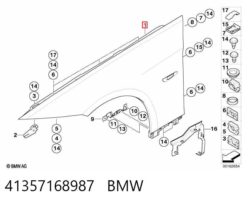 Pára-lama dianteiro esquerdo BMW 3  E92 ao melhor preço