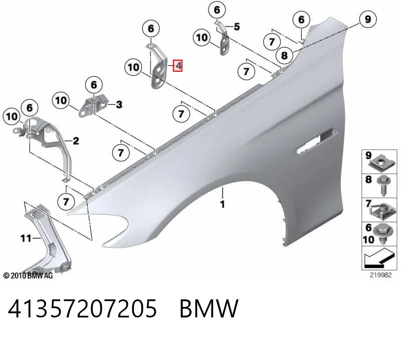 41357207205 BMW 