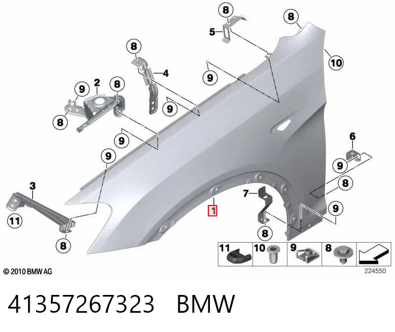  BMW X3  (2010-2017)
