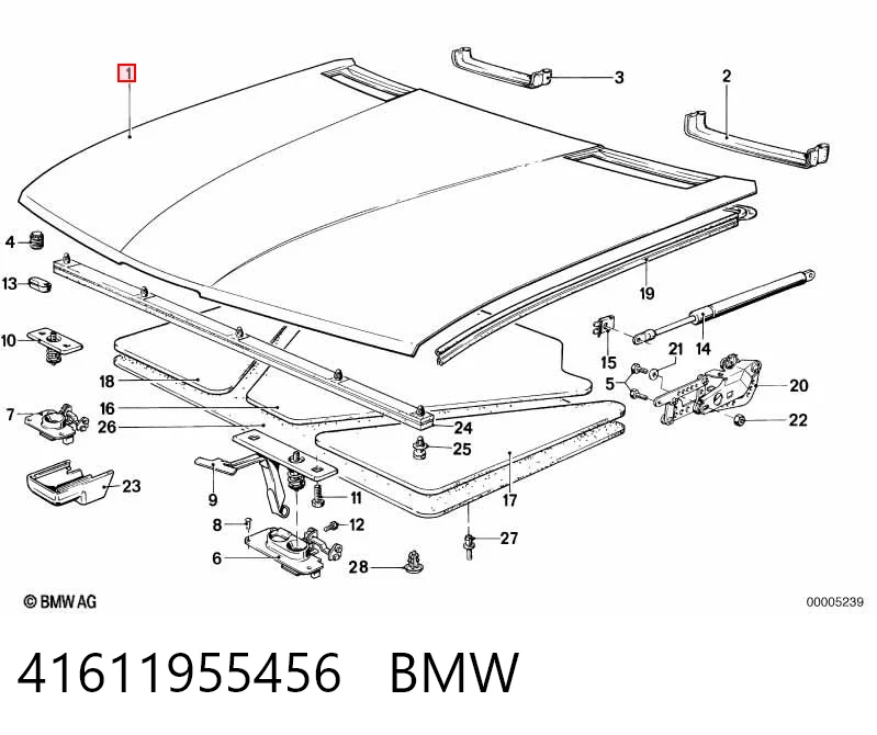 Capota BMW 5  E28 ao melhor preço