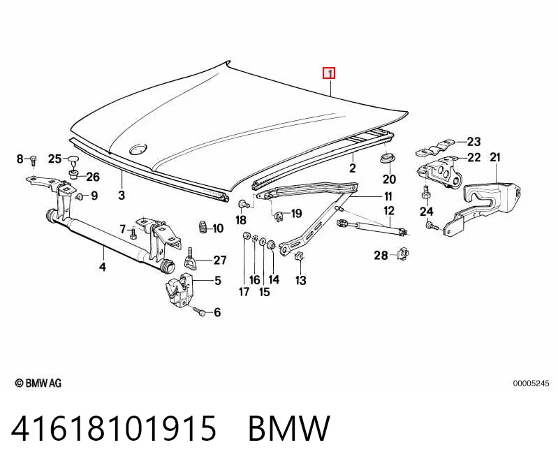 Capota BMW 7  E32 ao melhor preço