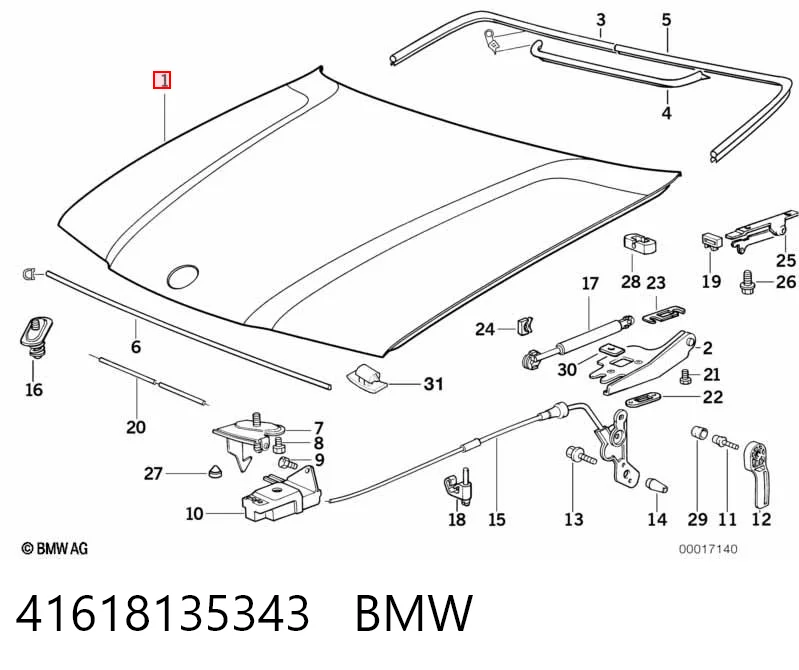 Capota BMW 3  E36 ao melhor preço
