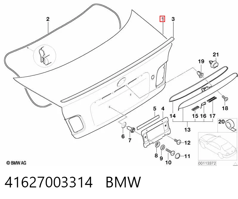 41627003314 BMW