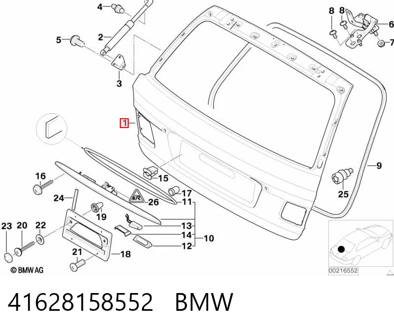 41628158552 BMW