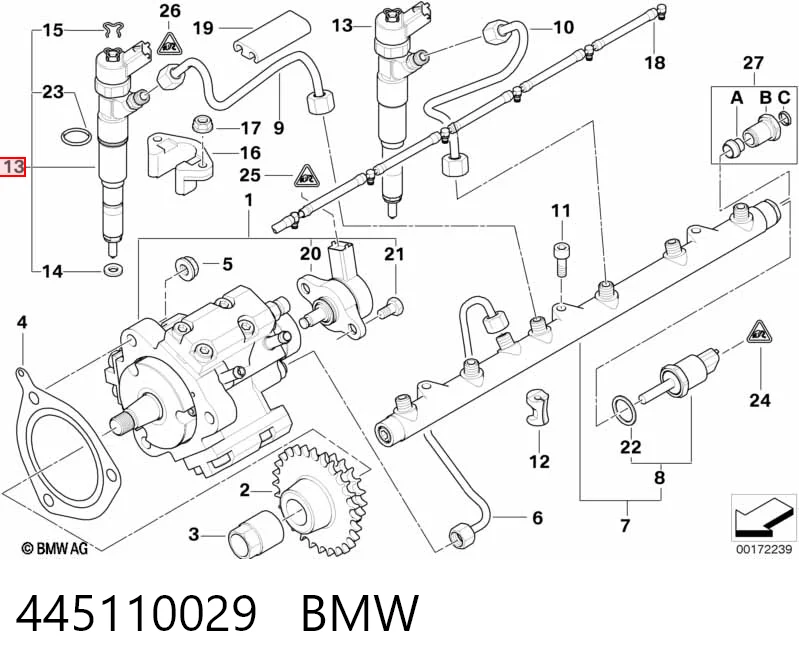 R0986435010 Lizarte Injetor de injeção de combustível