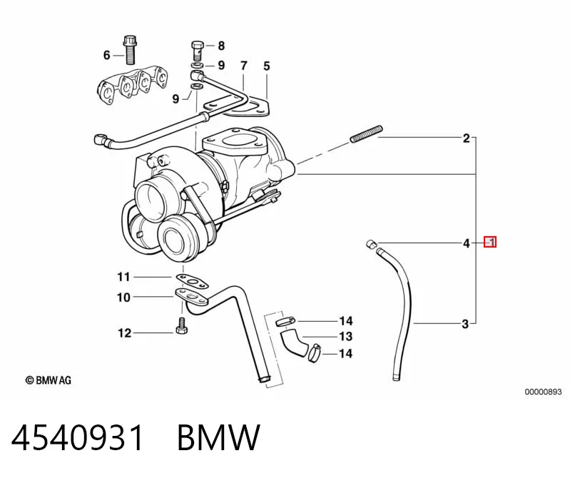 Turbina para BMW 3  E36