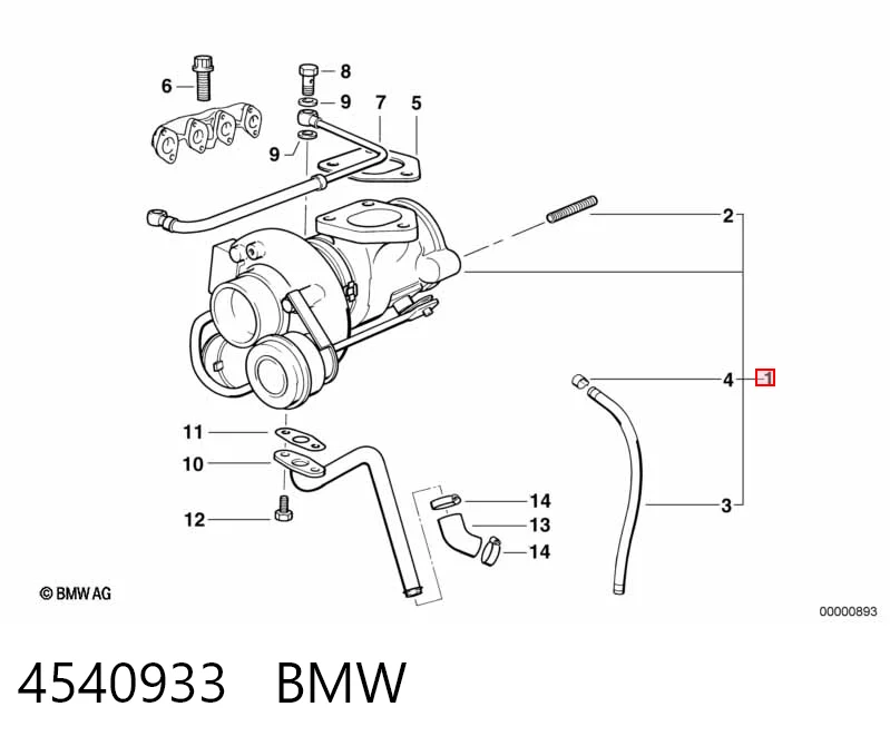Turbina BMW 3  E36