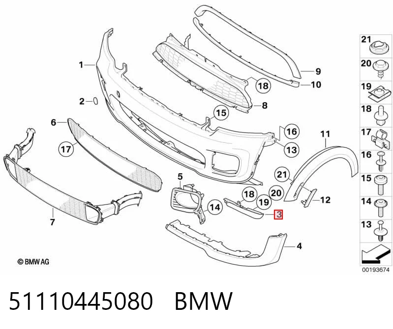 51110445080 BMW