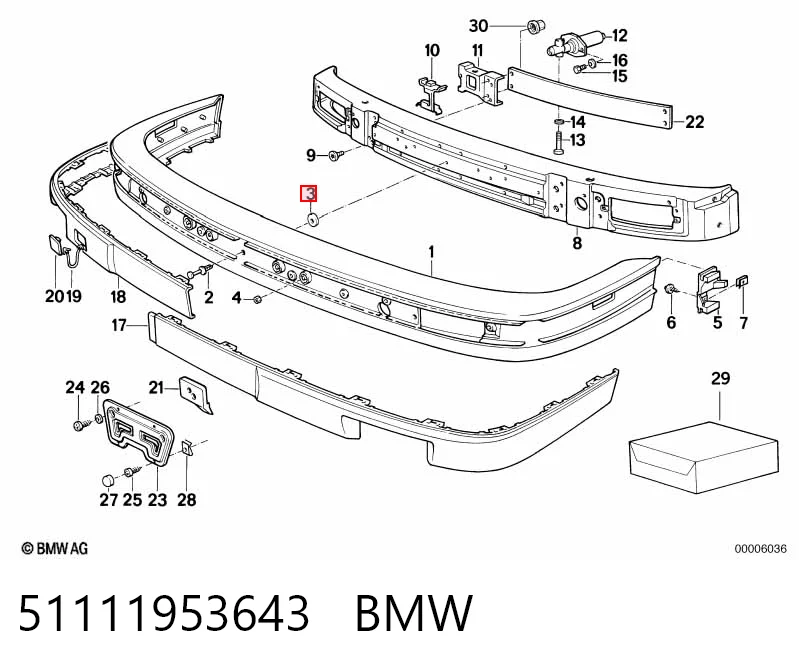 51111953643 BMW