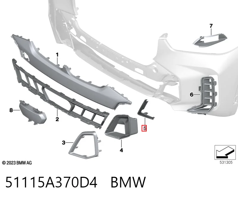 51115A370D4 BMW