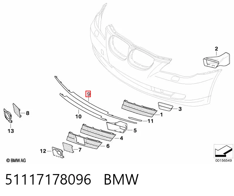 51117178096 BMW