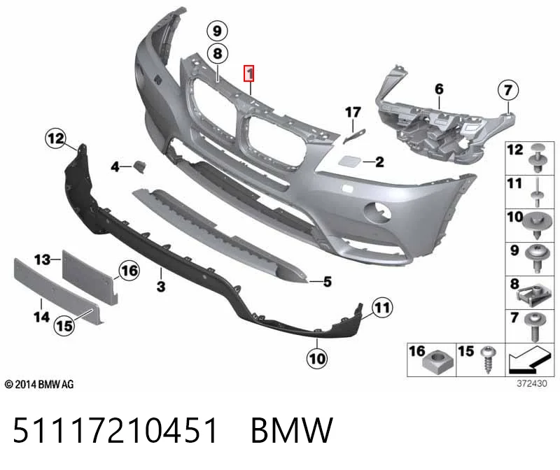  BMW X3  (2010-2017)
