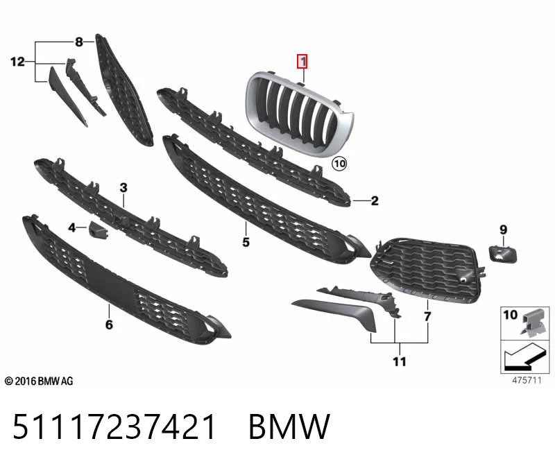 51117237421 BMW