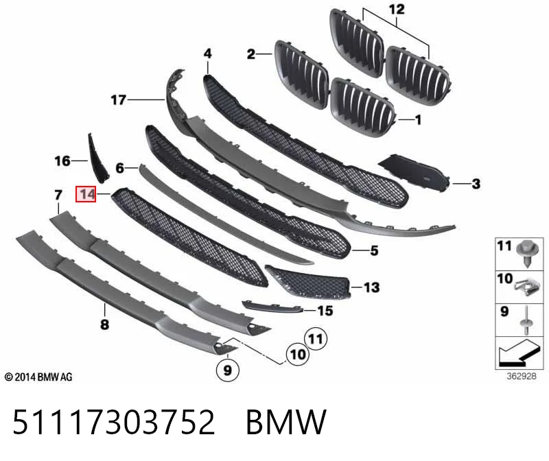 51117303752 BMW