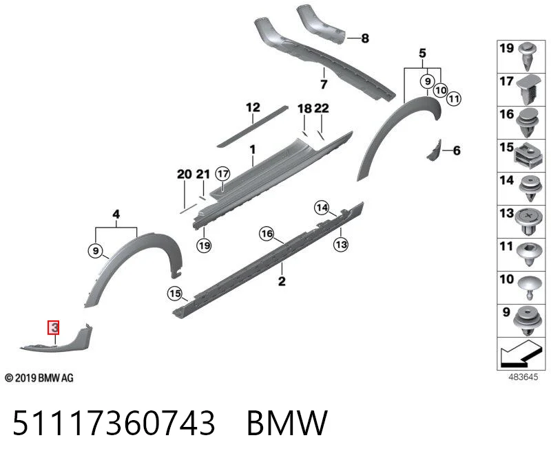 51117360743 BMW