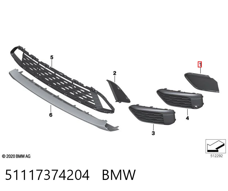 51117374204 BMW 