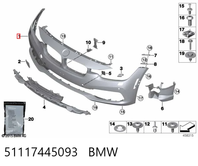 51117445093 BMW