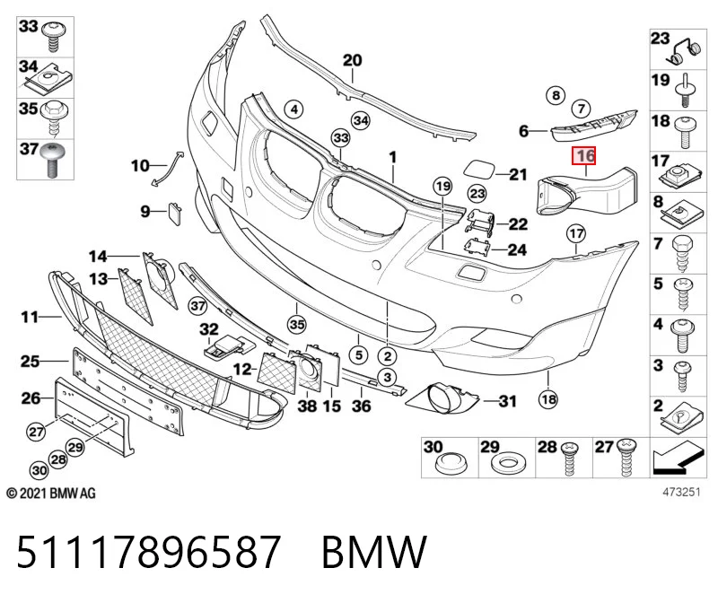 51117896587 BMW