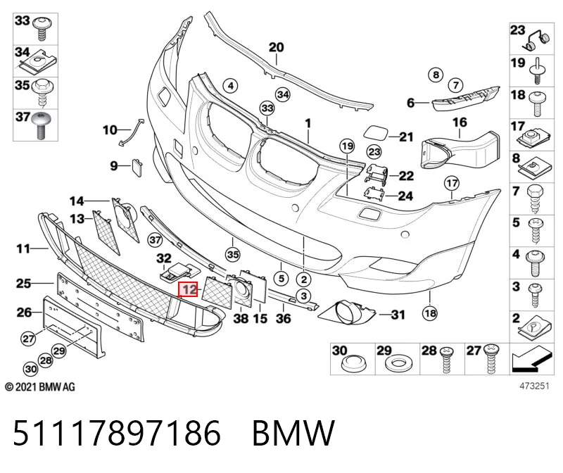 51117897186 BMW