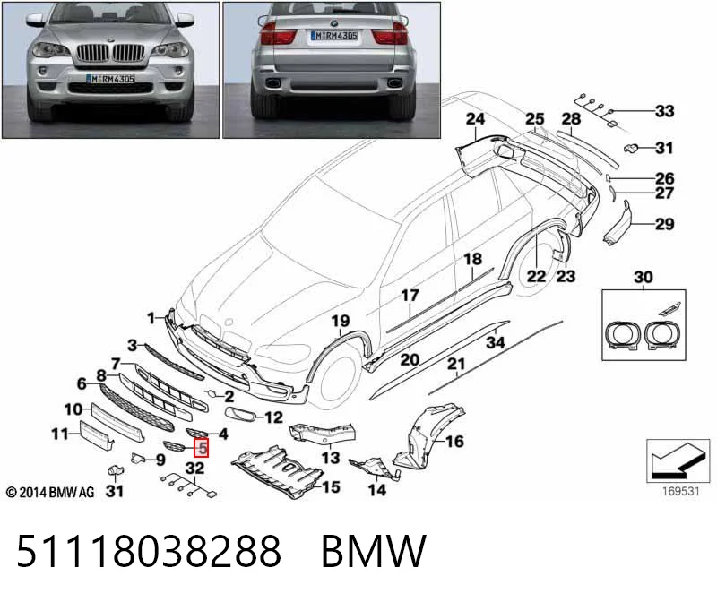 51118038288 BMW