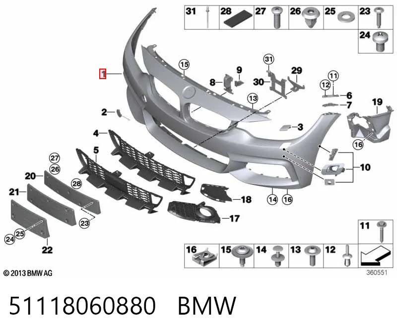 51118060880 BMW