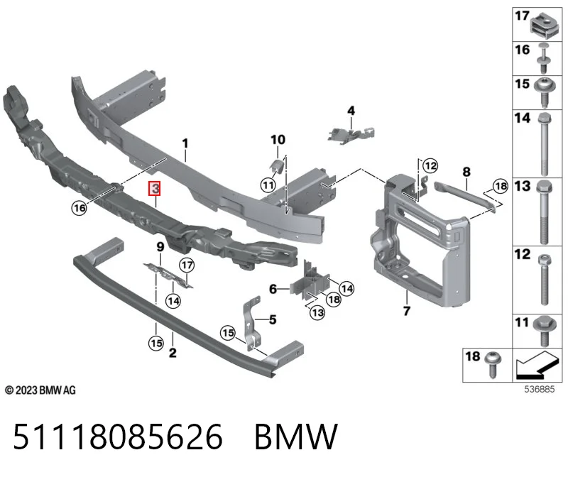 51118085626 BMW