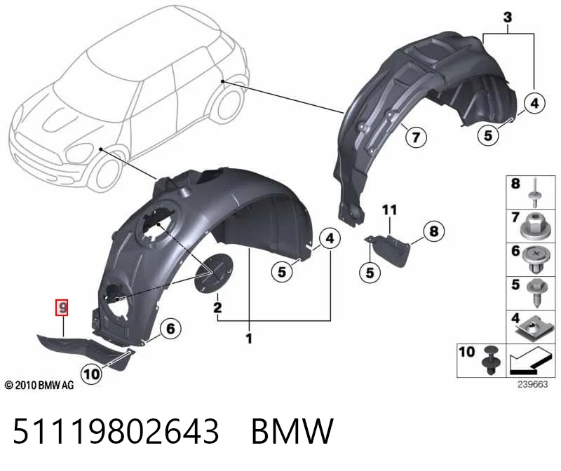 51119802643 BMW