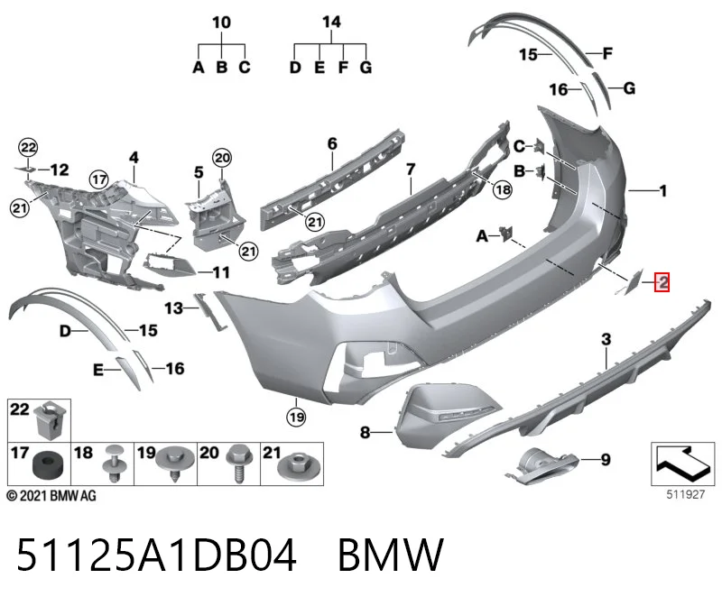 51125A1DB04 BMW 